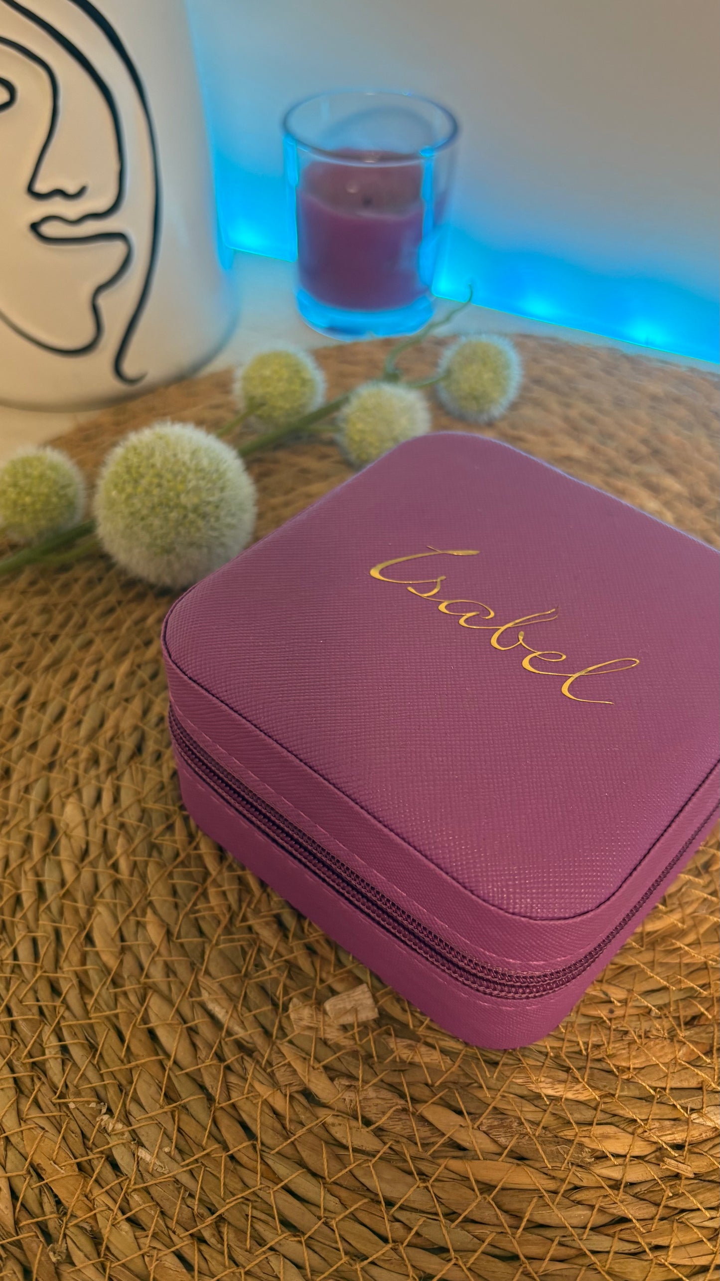 Joyero de viaje personalizado – Compacto y elegante