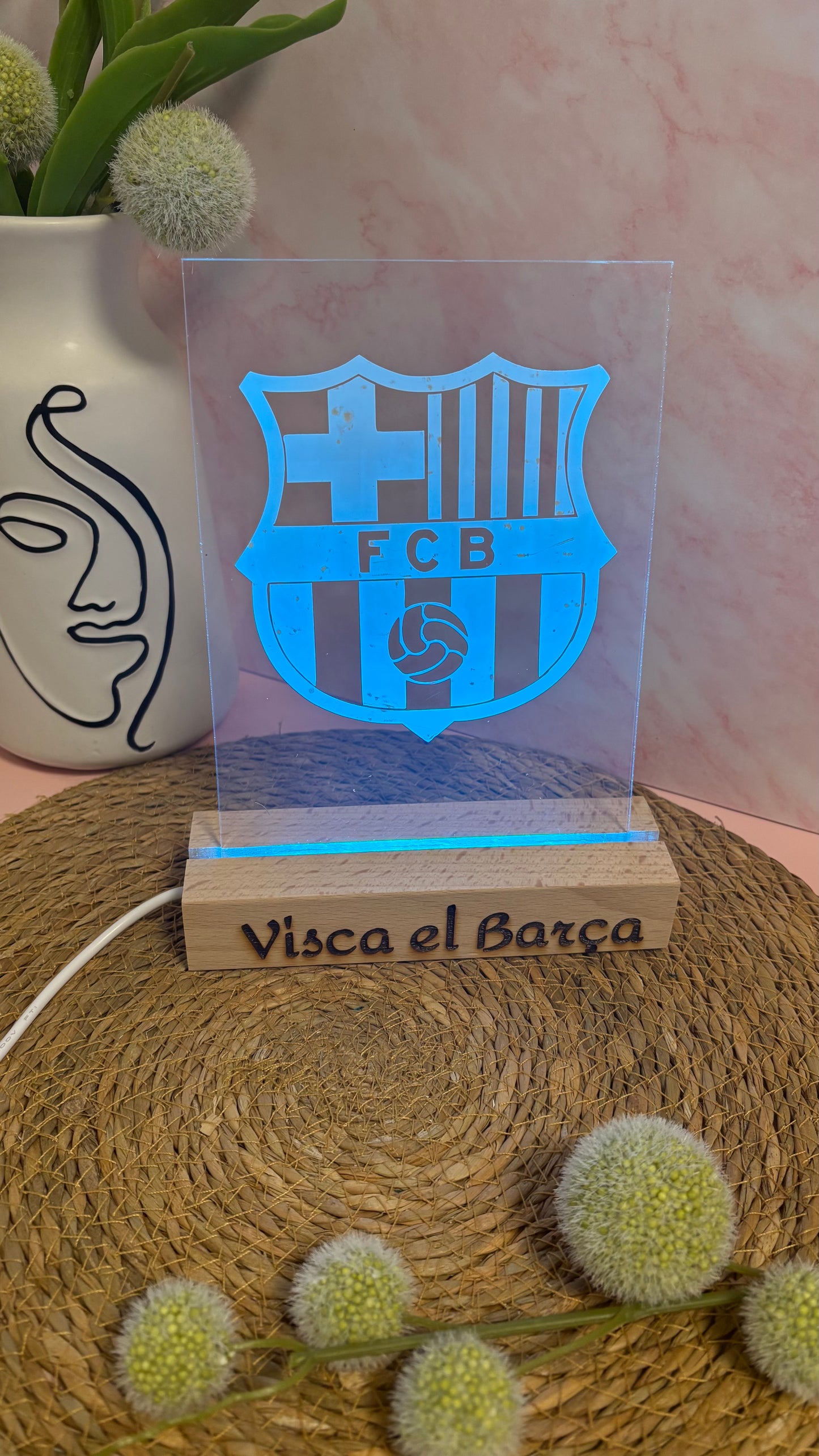 Lámparas personalizadas fútbol