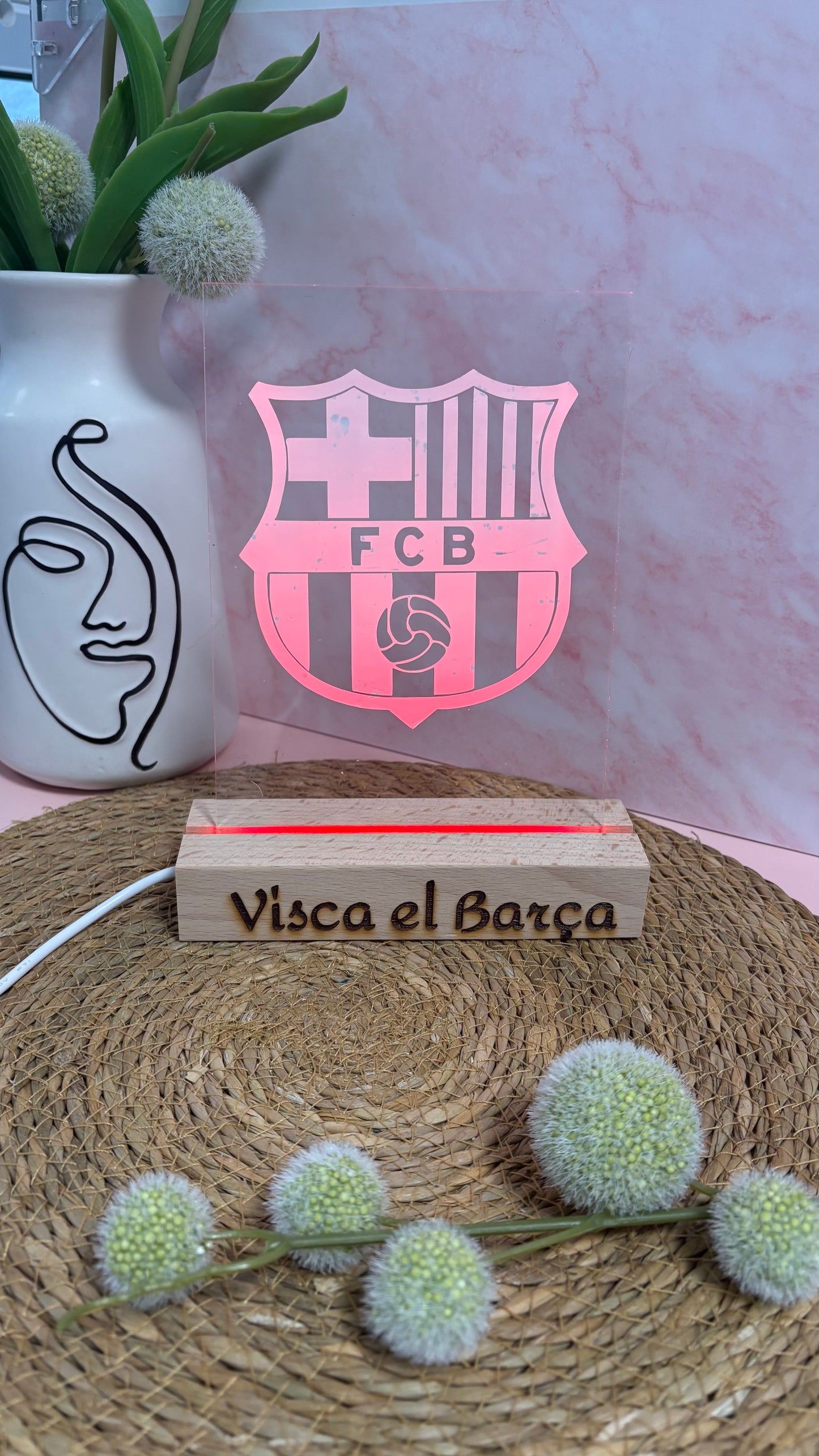 Lámparas personalizadas fútbol