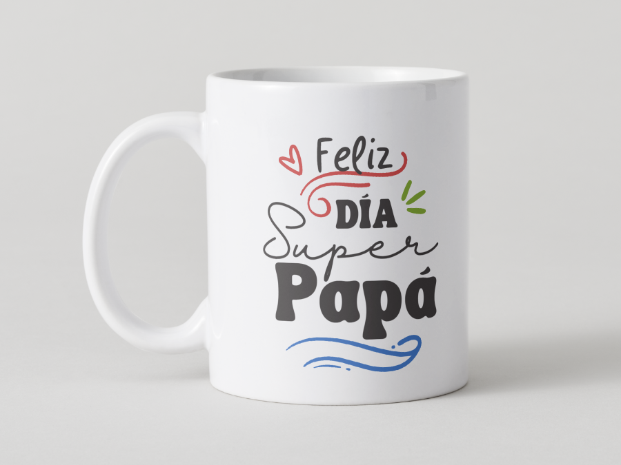 Taza personalizada día del padre
