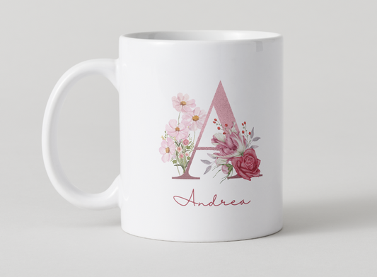 Taza inicial  + nombre personalizable